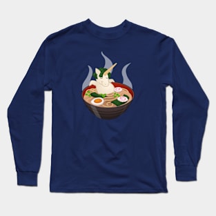 Ramen Bath Sushicorn Long Sleeve T-Shirt